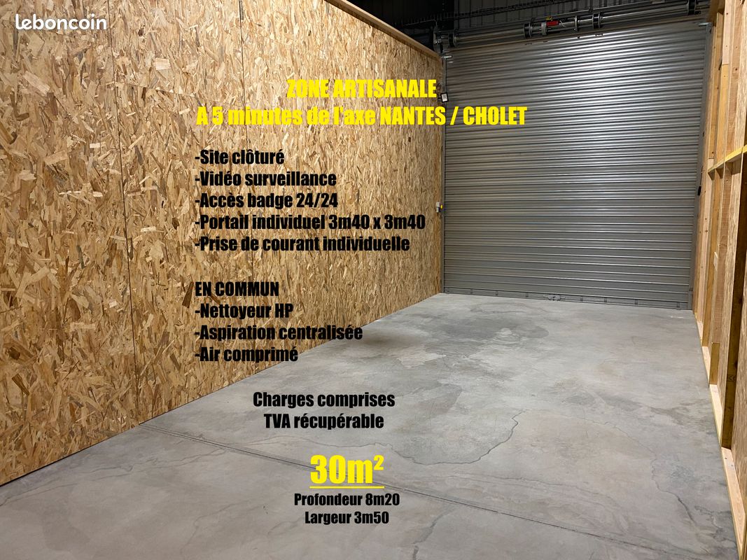 Parking 30 m² · à La Regrippière · 30 m² · 180 €/mois