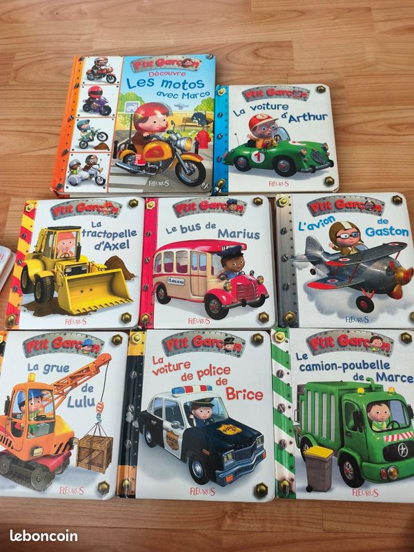 8 livres collection p'tit garçon (image 1)