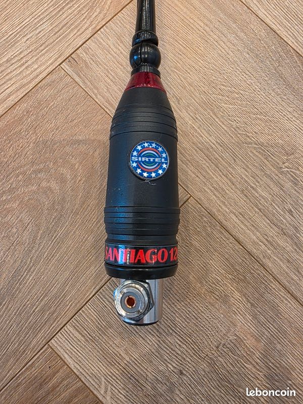Antenne mobile LEMM AT-1500 CB 27 Mhz, type aile, longueur 167 cm
