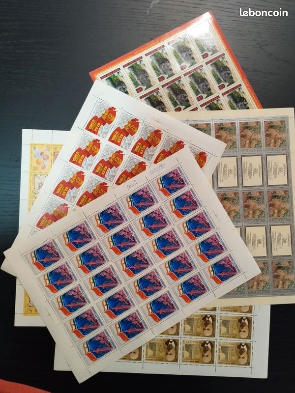 Russie 2009 Kremlin - Feuille Complète 1592v-1601v 10 Timbres Neufs MNH ** Édition Folienblatt