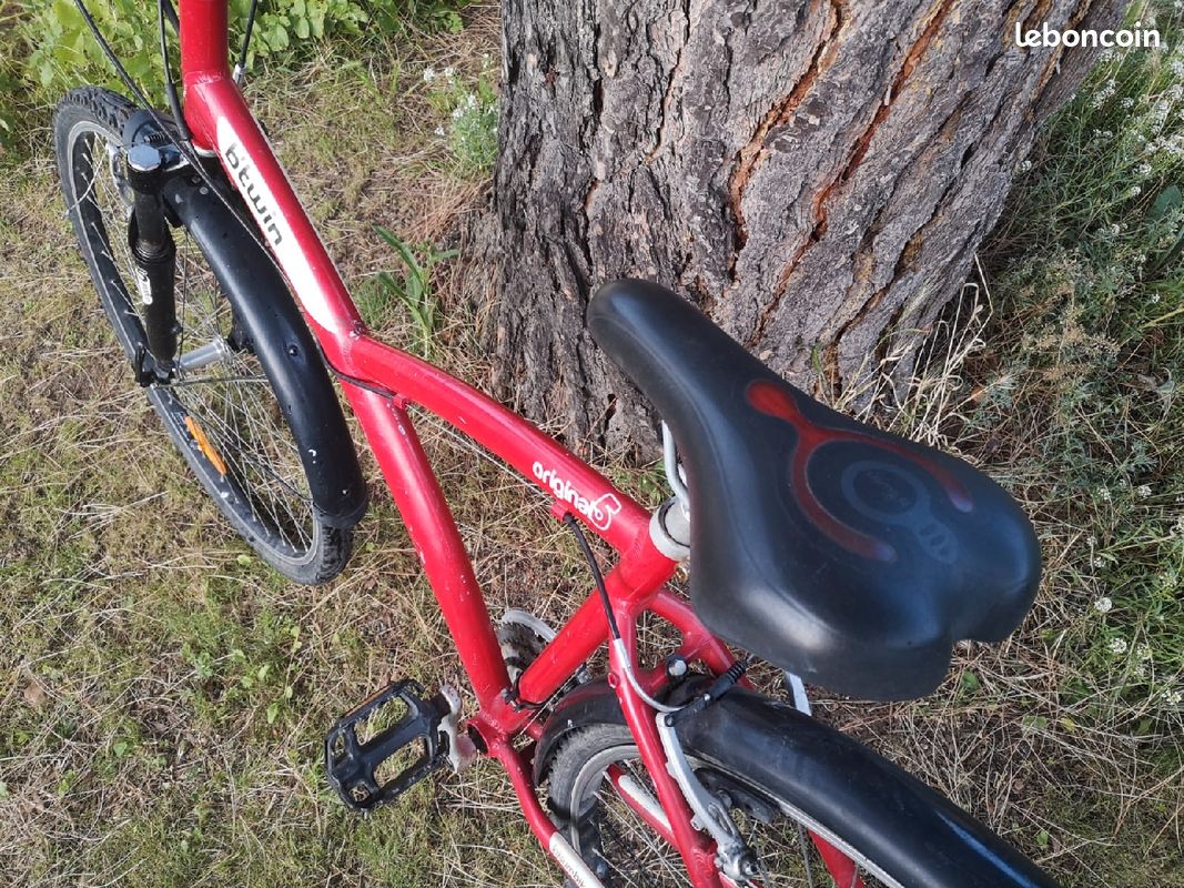Vélo DÉCATHLON VTC Original 5, pour adolescents ou jeune adultes ( B'twin) (image 5)