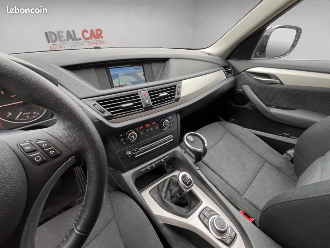 Bmw x1 18d 2.0d 143 ch / radar av/ar bluetooth gps ct ok (image 17)