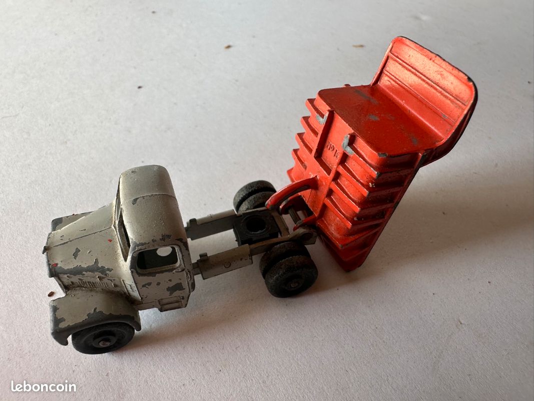 Miniature camion chasse neige vintage (image 1)