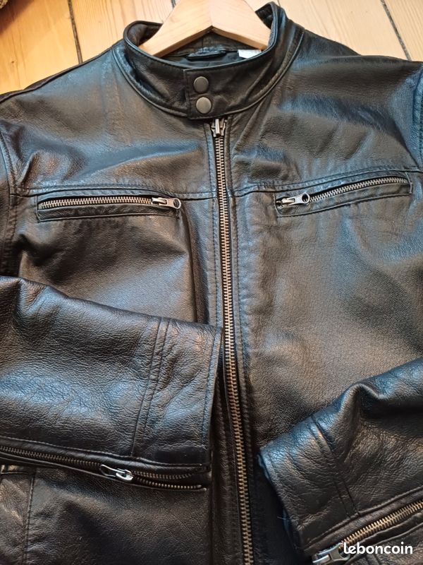 Vends Blouson cuir (image 1)