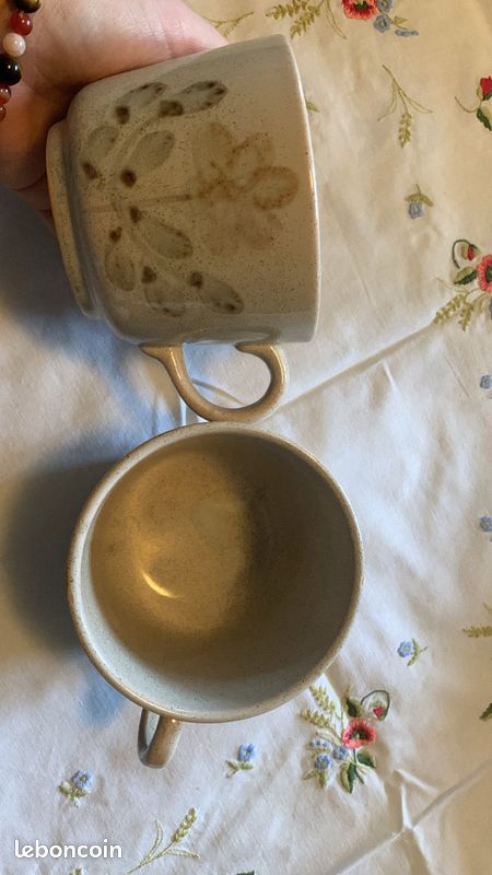 Lot de 2 tasses (image 1)
