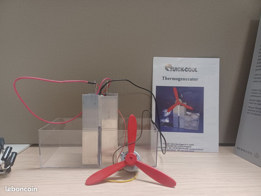 Kit pédagogique effet Pelletier / principe des thermocouples (image 2)