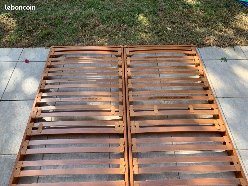 Sommier et matelas en 160 (image 2)