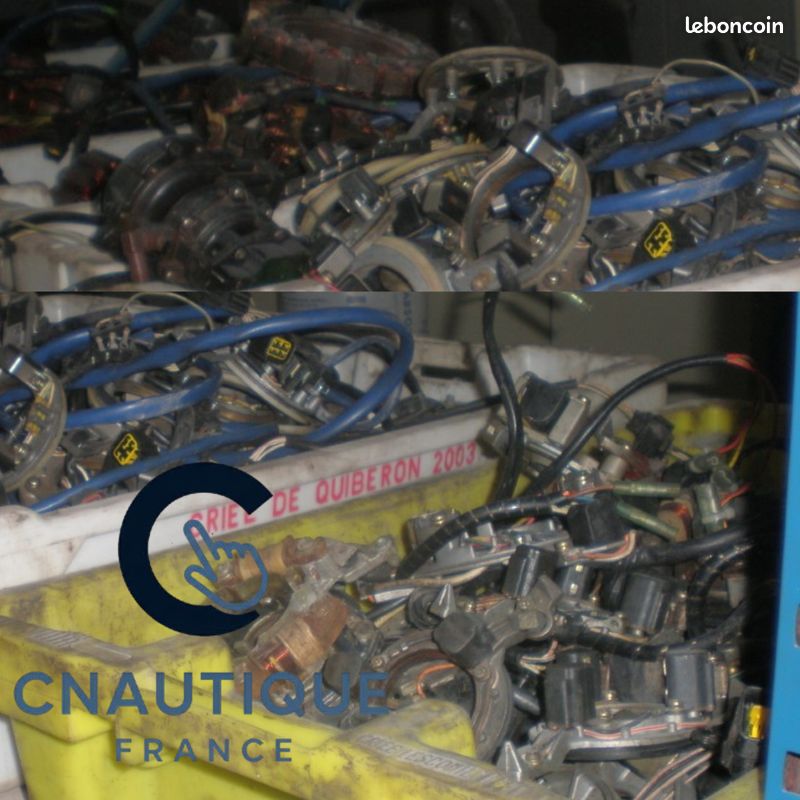Plateau d'allumage et stator moteur hors-bord 2 et 4 temps YAMAHA SUZUKI MERCURY EVINRUDE (image 1)
