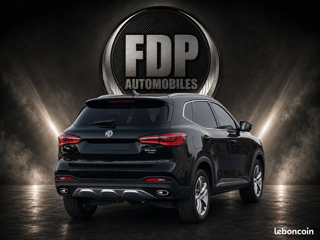 ⚫MG EHS NOIR HYBRIDE 258 CH LUXURY PHEV / Garantie 12 Mois / Caméra de Recul / Régulateur Adaptatif / Sièges Cuir / Toit Pano / FAIBLE KM (image 2)
