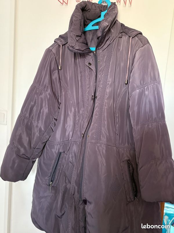 Anorak chaud violet (image 4)