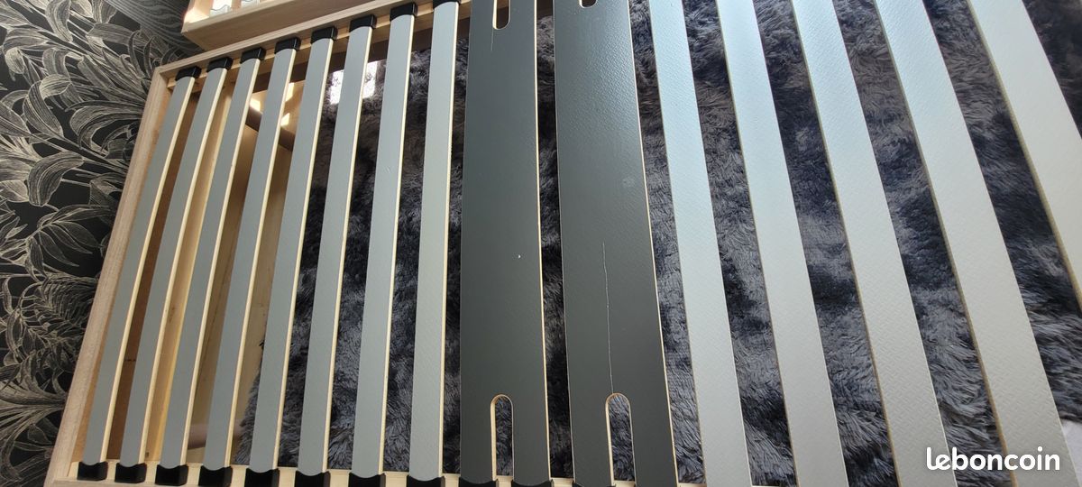 2 Sommier lit EBAC 90x190cm (image 3)