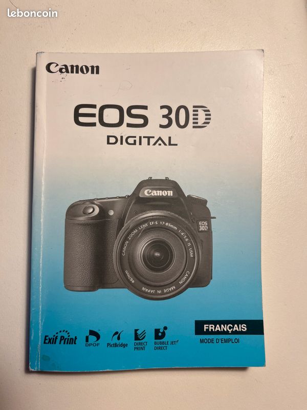 Appareil photo numérique CANON EOS30D (image 2)