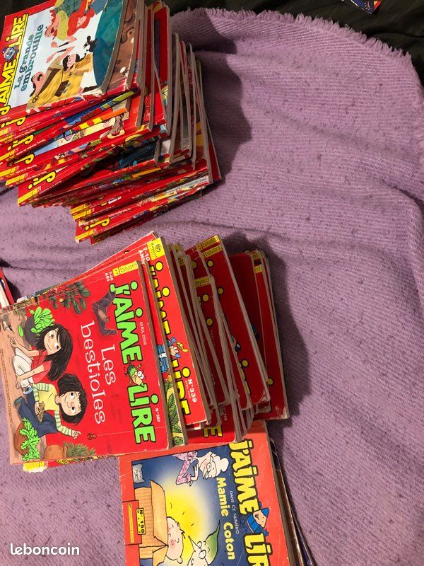 Gros lot 72 j’aime lire (image 2)