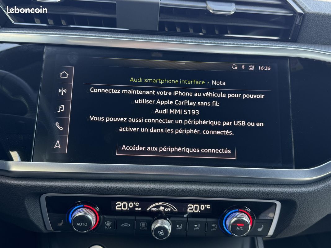 AUDI Q3 35 TDI 150 ch S tronic 7 S line (image 18)