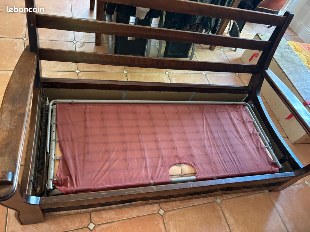 Ensemble canapé et fauteuils - à restaurer (image 5)