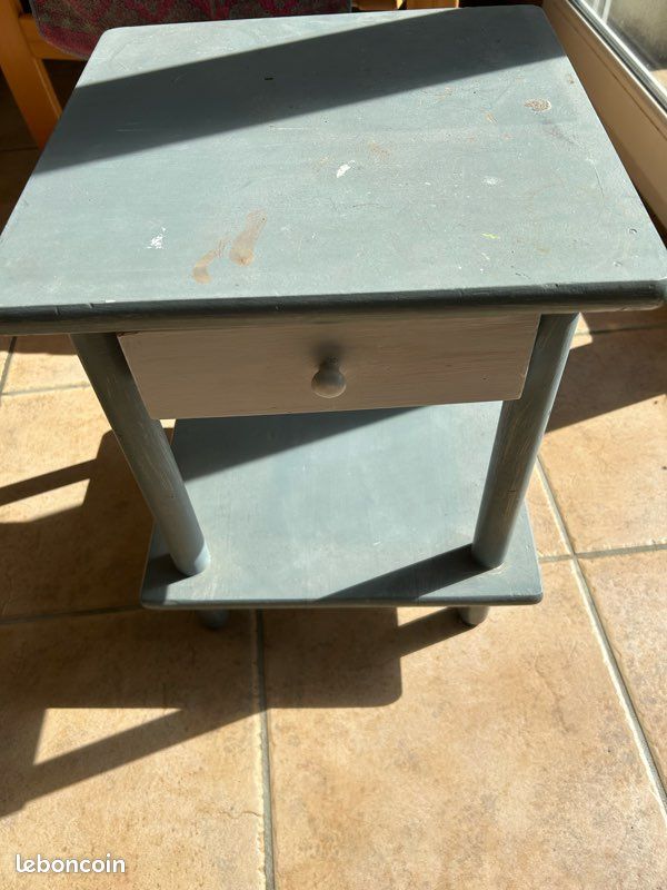 Petit meuble table chevet à décorer (image 2)