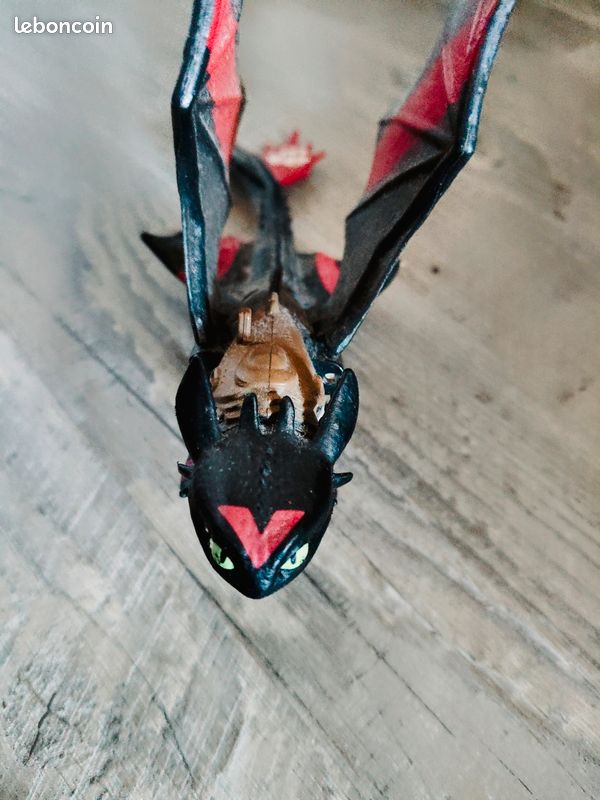 Figurine Dragons Krokmou Spinmaster (image 4)