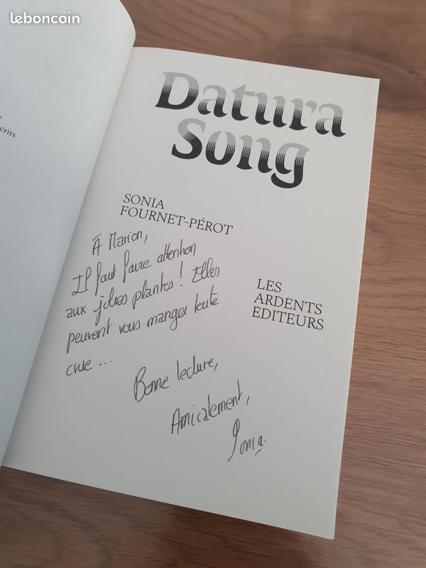Datura song de Sonia Fournet-Pérot (image 5)