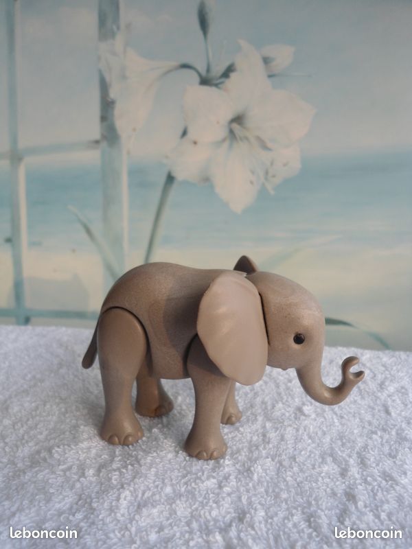 400 annonces safari N° 86 PLAYMOBIL quasi neuf éléphant pour completer ton centre soin zoo animaux maison savane (image 6)