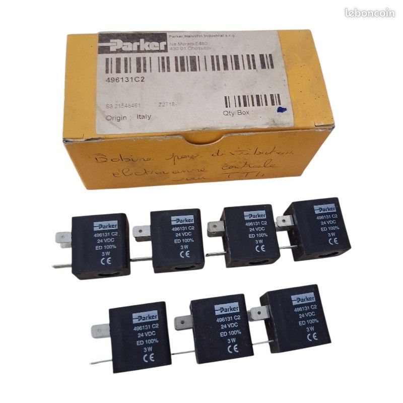 Lot de 7 Bobines PARKER 496131 C2 Bobine pour électrovanne (image 1)