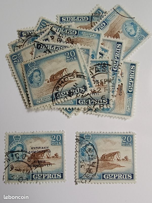 Chypre – Lot De 10 Timbres Divers – Timbres De Collection – Qualité Prophila – Neufs Ou Oblitérés (selon Disponibilité)