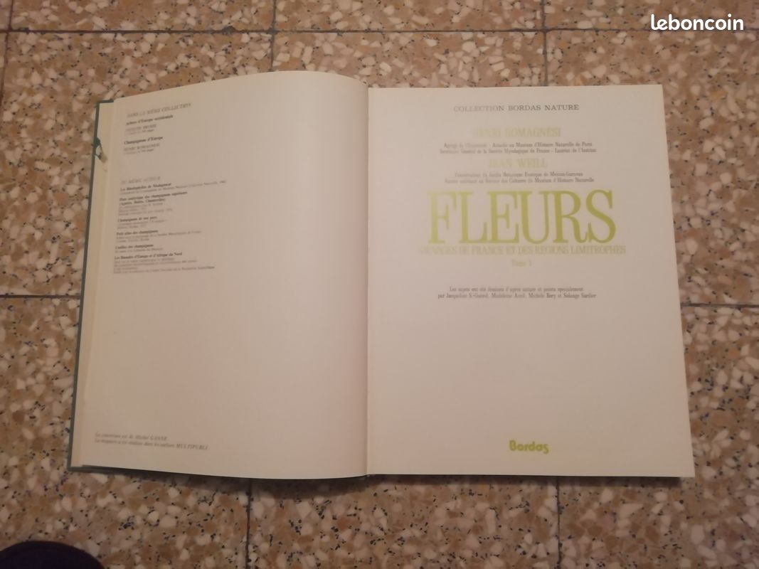 Livres Fleurs Sauvages de France et des Régions Limitrophes (image 4)
