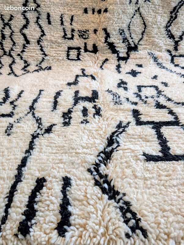 Tapis Berbère 100% Laine Fait Main - Tendance Et Authentique - Neuf Sans étiquette