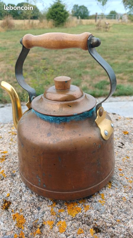 Ancienne bouilloire cuivre (image 3)