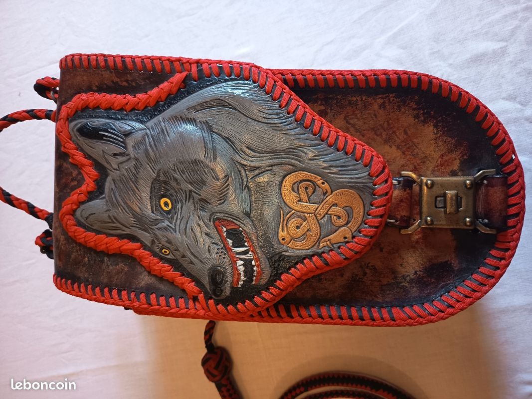 Sac en cuir loup (image 8)