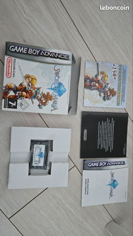 Jeu Sword Of Mana Sur Game Boy Advance - Cartouche Originale En Bon état