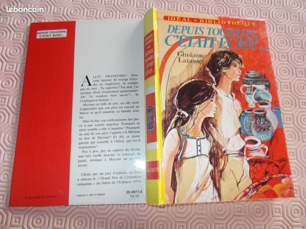 Livre "DEPUIS TOUJOURS C' ETAIT ECRIT" (image 2)