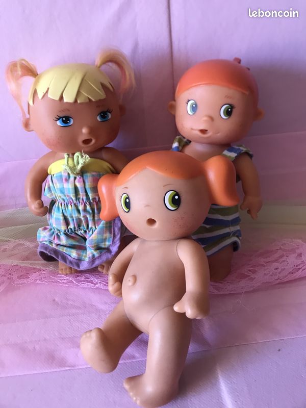 TRÈS RARE poupée Gégé vint. FRIMOUSSETTE/occasion bte/57cm/millés