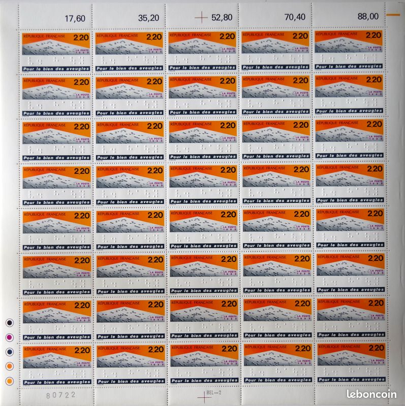 Feuilles de Timbres Neufs-Lot 3 (image 1)