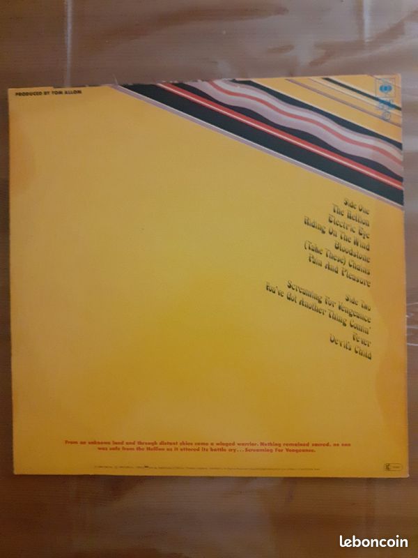 Vinyle JUDAS PRIEST 1982 (image 2)
