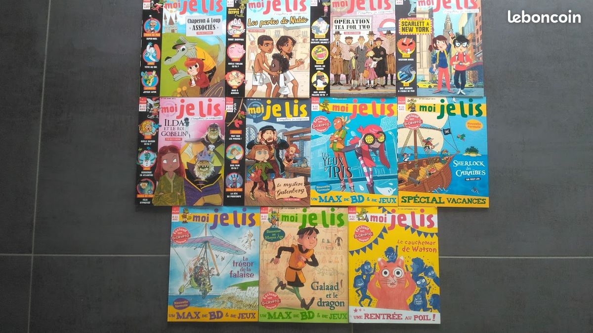 Lot de 11 livres "Moi je lis" 8/11 ans (image 1)