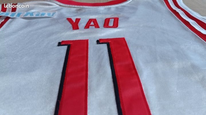 Maillot NBA Mitchell & Ness Yao Ming Rockets 2002-03 - Taille 2XL - Neuf - Livraison Gratuite