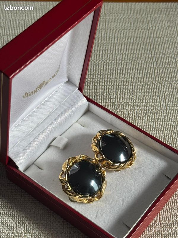 Lot De 2 Paires De Clips D'oreilles - Occasion - Sans Marque - Fermoir Clip