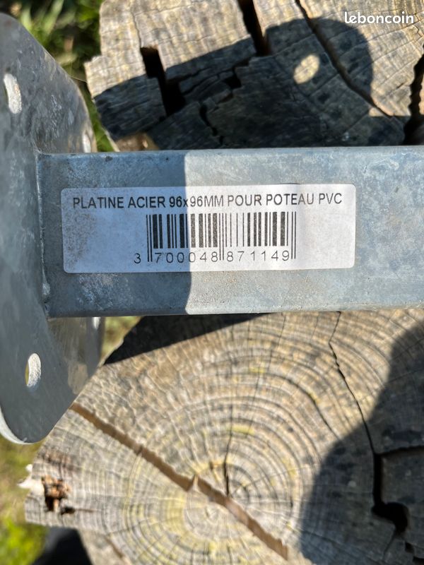 Lames et poteaux pvc neuf (image 4)