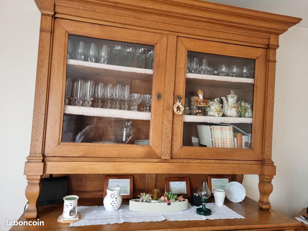Buffet ancien bois massif (image 2)