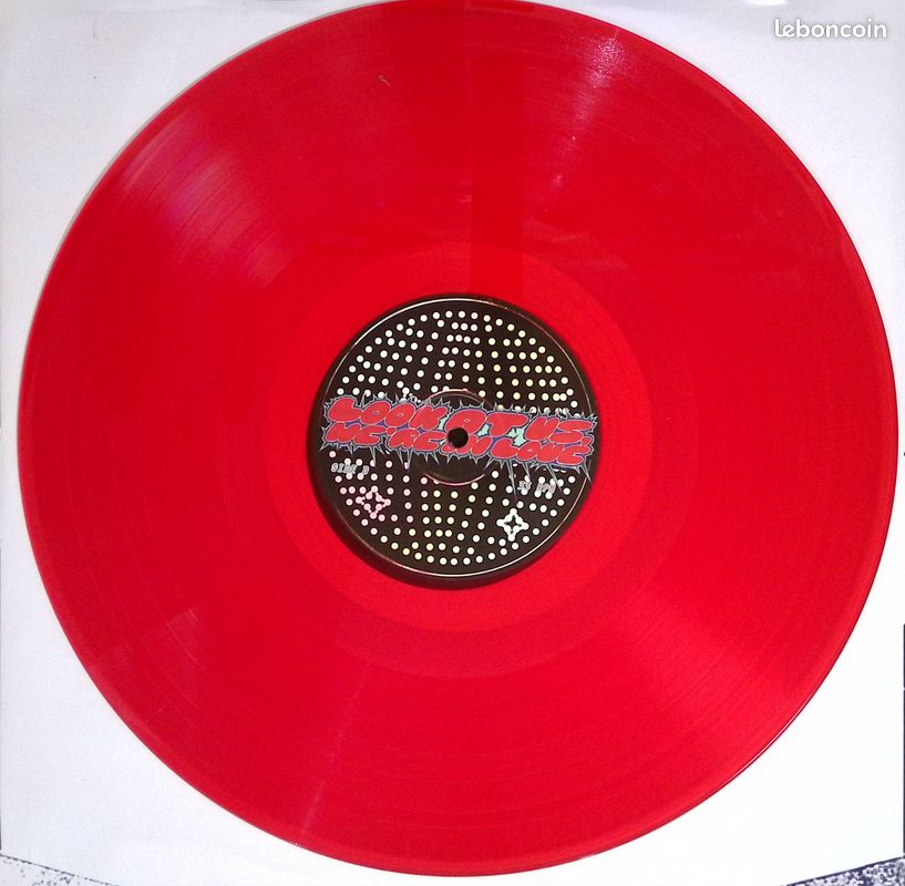 Frank ocean look at us we’re in love 2lp vinyles rouges & poster (image 6)