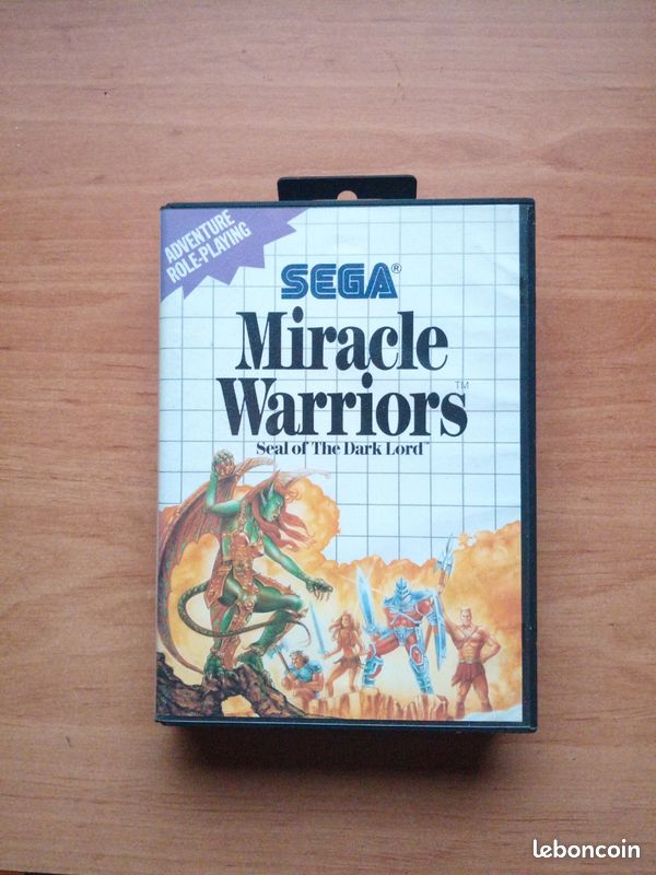MIRACLE WARRIORS MASTER system EUR 70,00 - FR MIRACLE WARRIORS MASTER system EUR 70,00 - FR