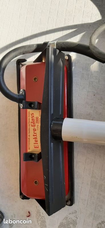 Lave-vitre Vintage Elecmo Elektro-Glass - Années 70, Orange, Type 1250, Fonctionne