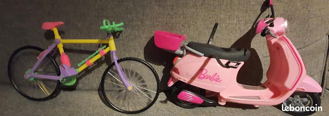 Velo et scouter barbie (image 1)