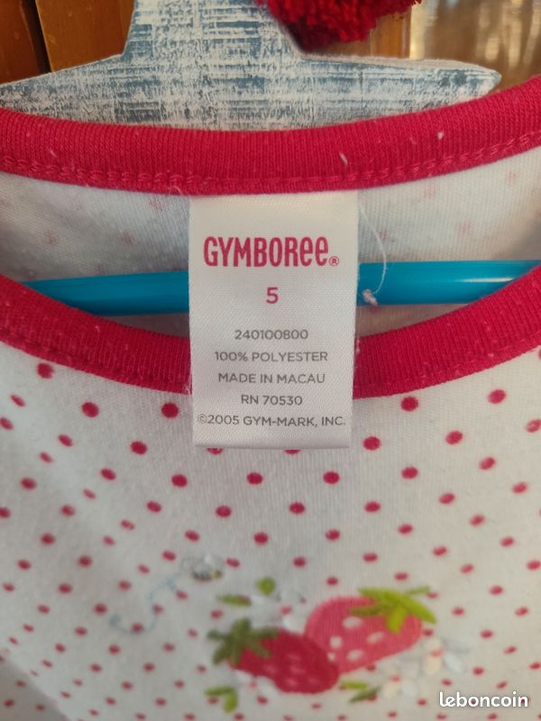 Chemise de nuit fille 6 ans Gymboree (image 3)