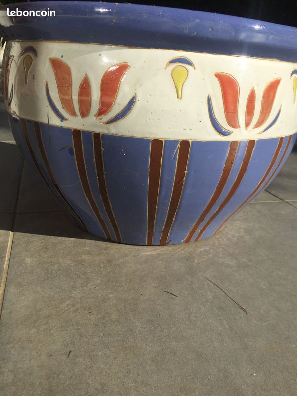 Grand pot artisanal pour plantes (image 2)