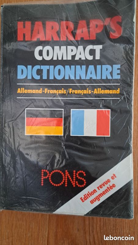 Dictionnaire harraps allemand français (image 1)