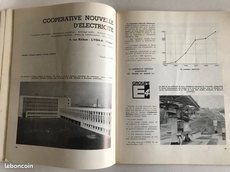 CHANTIERS COOPERATIFS n°2 - Region Lyon Rhone Alpes - fevrier 1968 (image 3)