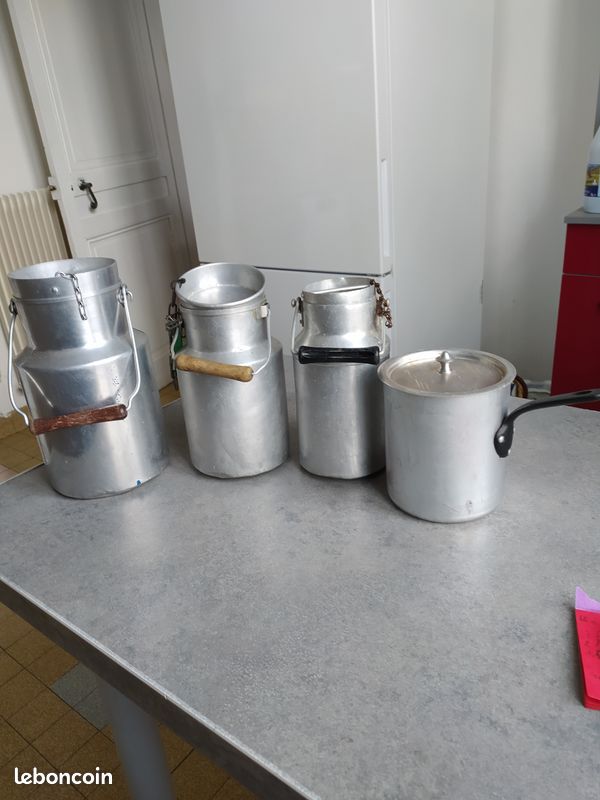 Pots à lait + casserole haute (image 2)