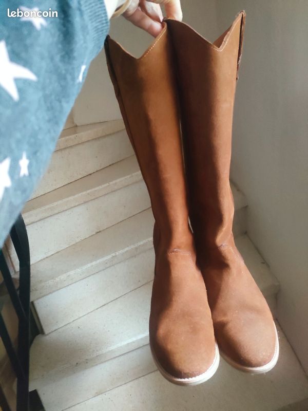 Bottes neuve daim Georgia Rose (image 4)