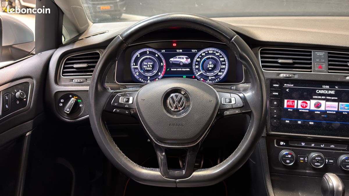 VOLKSWAGEN GOLF ALLTRACK 2.0 TDI 184CH 4MOTION DSG7 - PAS D'ADBLUE - CARPLAY CAM DE RECUL - ATTELAGe (image 4)